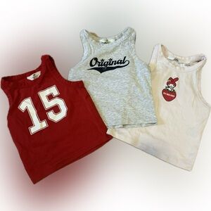 H&M 3-Pack Girls Tank Tops